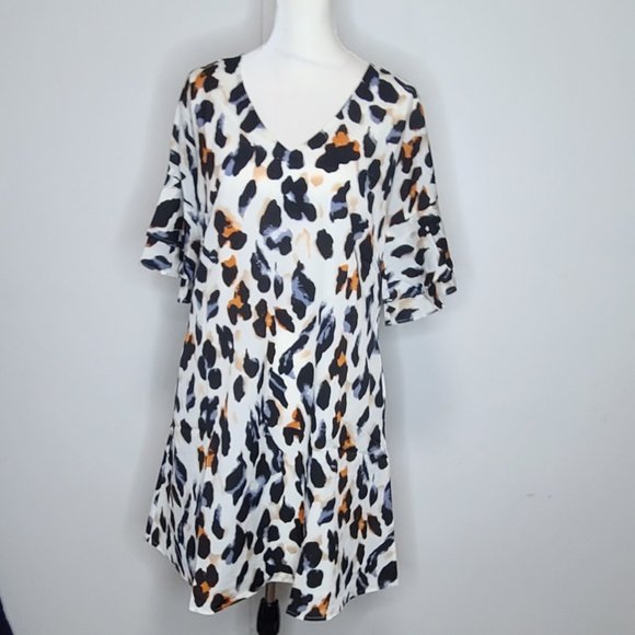 Leopard mini dress - Picture 1 of 3